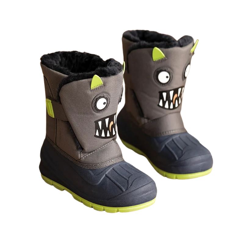 Bota Infantil Neve Unissex Bota Infantil Neve Unissex Loja do Bambino Marrom 23 (12cm) 