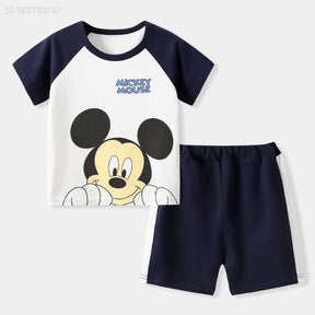 Conjunto Algodão Mickey Recém Nascido Conjunto Algodão Mickey Recém Nascido Loja do Bambino Branco 1 ano 