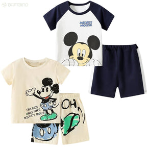 Conjunto Algodão Mickey Recém Nascido Conjunto Algodão Mickey Recém Nascido Loja do Bambino 