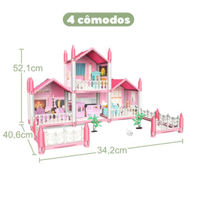 Casinha de Boneca Infantil Bambino Casinha de Boneca Infantil Bambino Loja do Bambino 