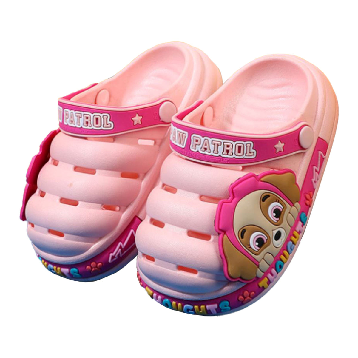 Chinelinho Patrulha Canina Infantil Crocs Patrulha Canina Infantil Loja do Bambino Rosa 24-25 (16cm) 