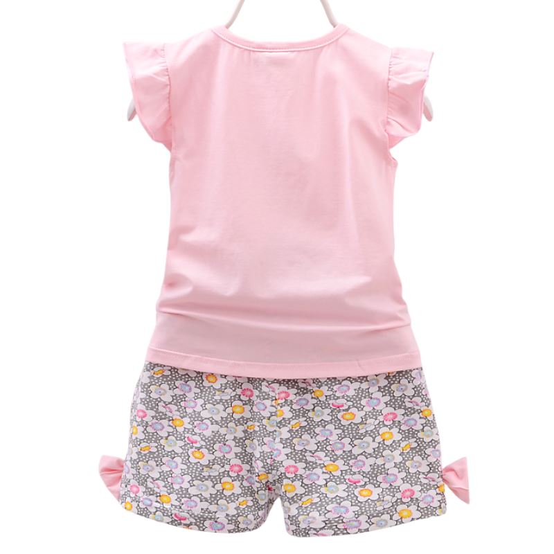 Conjunto Infantil Feminino Verão Pirulito Conjunto Infantil Feminino Verão Pirulito Loja do Bambino 