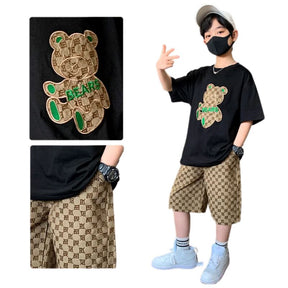 Conjunto Infantil Masculino Verão Streetwear Conjunto Infantil Masculino Verão Streetwear Loja do Bambino 