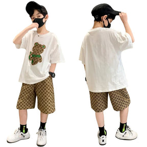 Conjunto Infantil Masculino Verão Streetwear Conjunto Infantil Masculino Verão Streetwear Loja do Bambino 