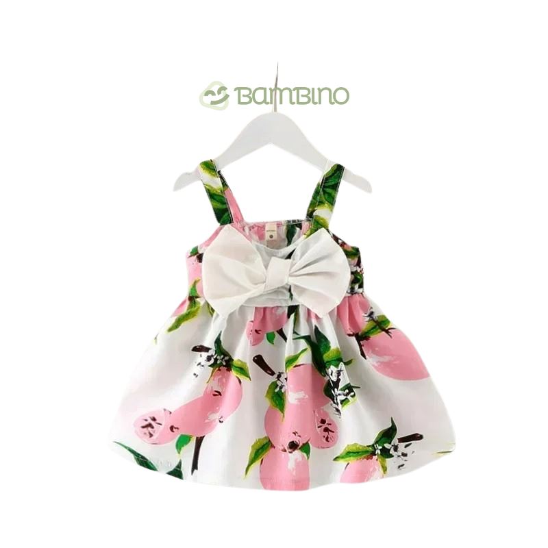 Vestido Princesa sem Mangas - Bebês de 0 a 2 Anos Vestido Princesa sem Mangas - Bebês de 0 a 2 Anos Loja do Bambino 