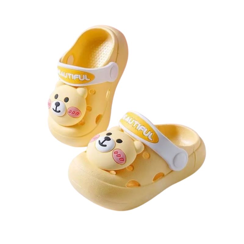 Crocs Ursinho Macio Infantil Bambino Crocs Ursinho Infantil Bambino Loja do Bambino Amarelo 21-22 (13cm) 