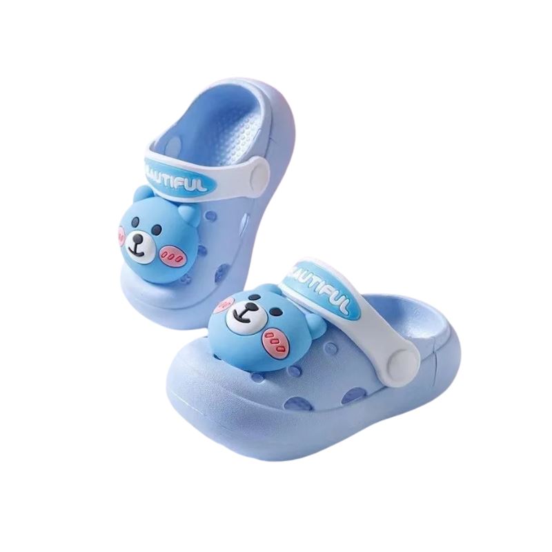 Crocs Ursinho Macio Infantil Bambino Crocs Ursinho Infantil Bambino Loja do Bambino Azul 21-22 (13cm) 