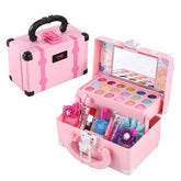 Maleta de Maquiagem Completa Infantil Maleta de Maquiagem Loja do Bambino Rosa Pink 