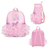 Mochila Infantil Bailarina Bambino Mochila Infantil Bailarina Bambino Loja do Bambino Rosa Tamanho Único 