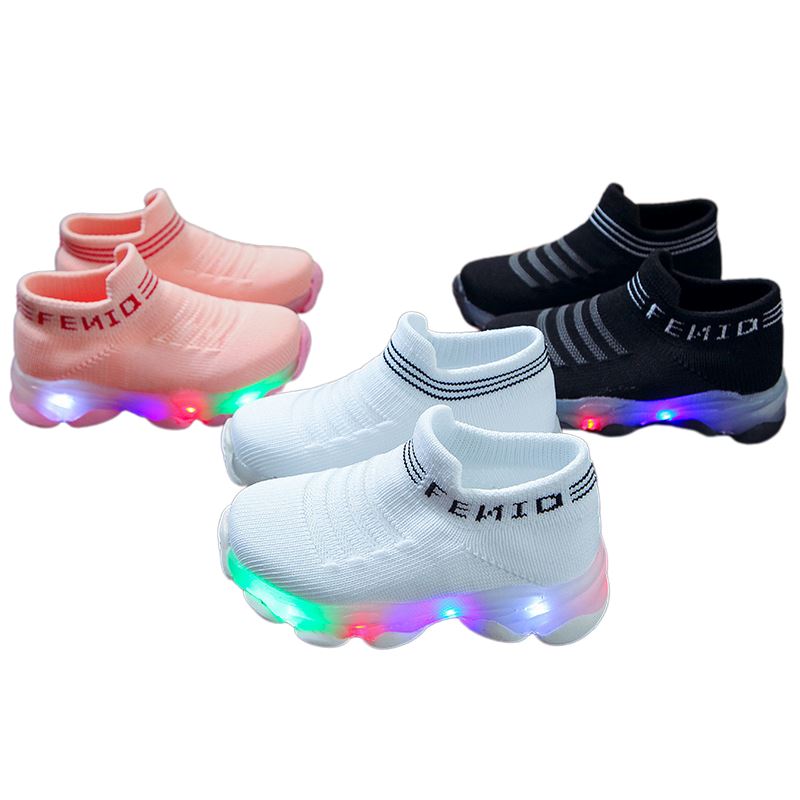 Tênis Casual Infantil com LED Tênis Casual Infantil com Led Loja do Bambino 