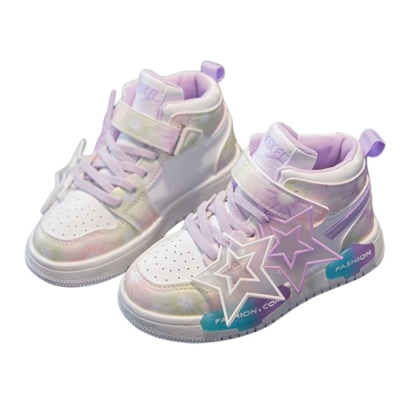 Tênis Cano Alto Star Infantil Tênis Cano Alto Star Infantil Loja do Bambino Roxo 26 (16cm) 