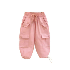 Calça Jogger Infantil Calça Jogger Infantil Loja do Bambino Rosa 90 