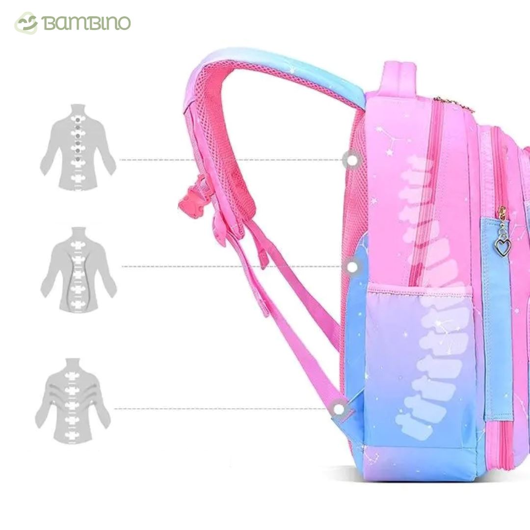 Mochila Ortopédica Infantil para Meninas Mochila Ortopédica Infantil para Meninas Loja do Bambino 