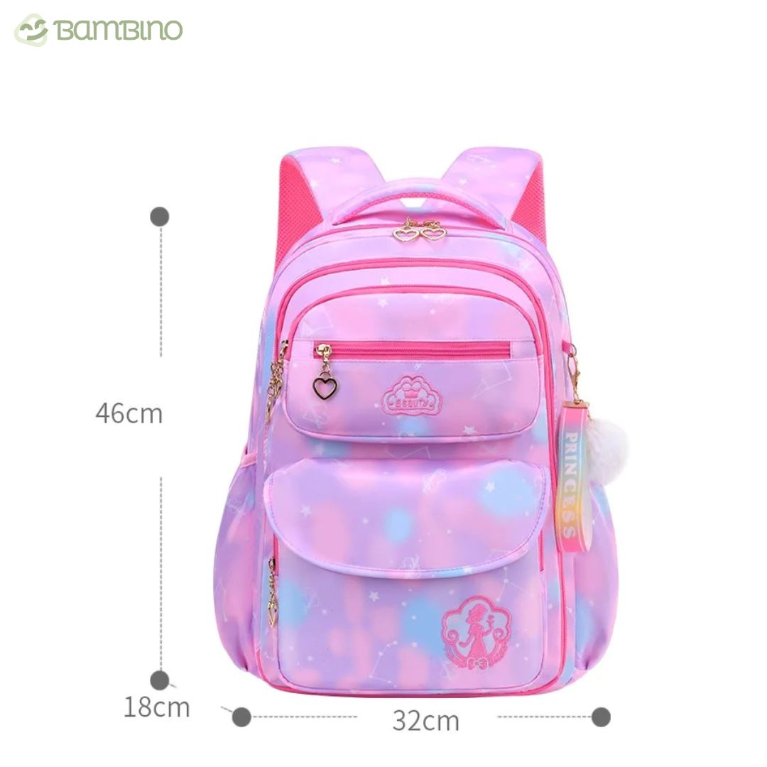 Mochila Ortopédica Infantil para Meninas Mochila Ortopédica Infantil para Meninas Loja do Bambino Colorido 