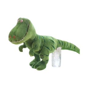 Ursinho Dino Rex de Pelúcia Dino Rex de Pelúcia Loja do Bambino Verde 40cm 