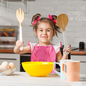 Kit Acessórios de Cozinha + Avental Infantil Bambino Kit Acessórios de Cozinha + Avental Infantil Bambino Loja do Bambino 