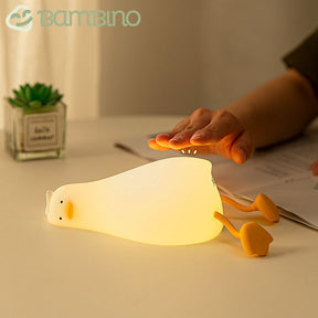 Luminária Patinho Dorminhoco Bambino Luminária Patinho Dorminhoco Bambino Loja do Bambino 