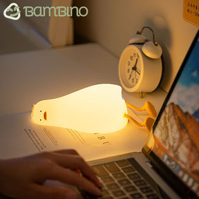 Luminária Patinho Dorminhoco Bambino Luminária Patinho Dorminhoco Bambino Loja do Bambino 