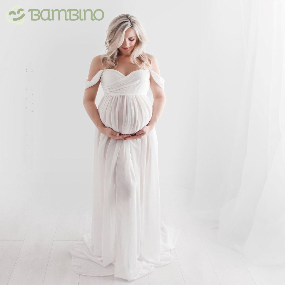 Vestido Longo Tomara que Caia para Gestantes Vestido Longo Tomara que Caia para Gestantes Loja do Bambino 