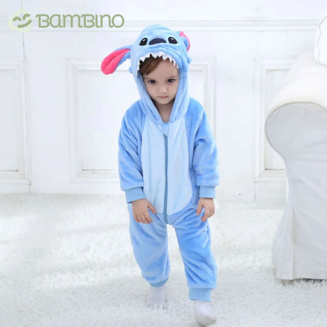 Pijama Macacão Com Capuz Diversão Recém Nascido Pijama Macacão Com Capuz Diversão Recém Nascido Loja do Bambino 