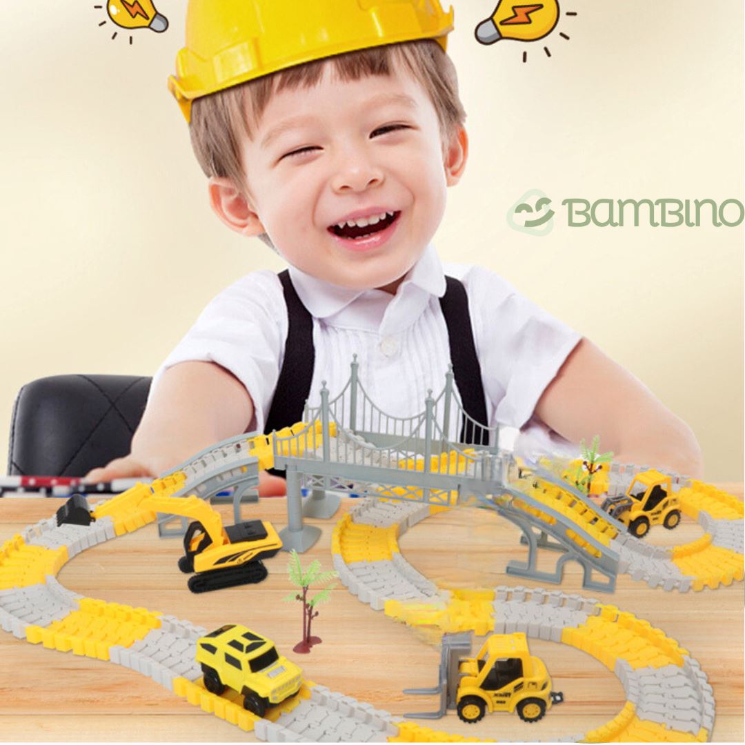 Brinquedo de Construção de Estradas Infantil Bambino Brinquedo de Construção de Estradas Infantil Bambino Loja do Bambino 