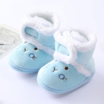 Botinha Inverno - Pantufinha Revestida de Lã Botinha Inverno - Pantufinha Revestida Lã Loja do Bambino Azul 0 - 6 meses 