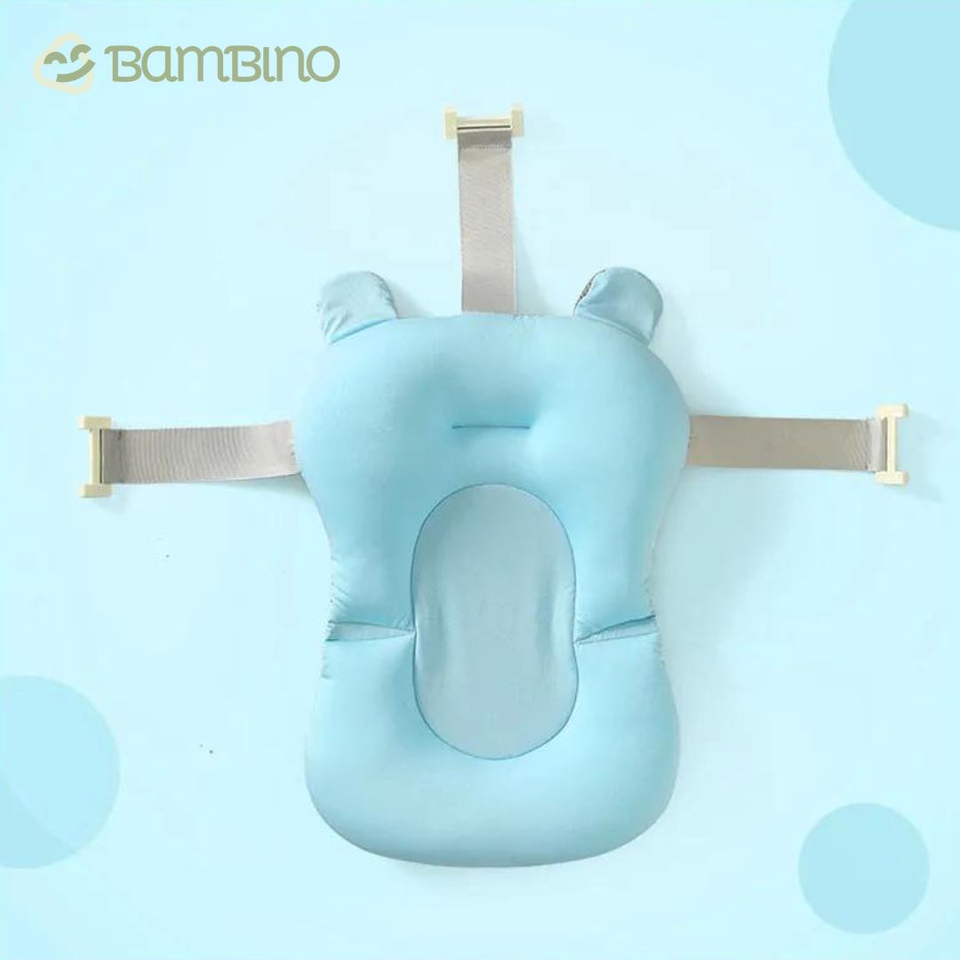 Almofada de Banheira para Banho em Algodão Recém Nascido Bambino Almofada de Banheira para Banho em Algodão Recém Nascido Bambino Loja do Bambino Azul 