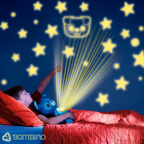 Ursinho de Pelúcia com Projeção de Luzes - Faça seu Filho Dormir Sozinho URSINHO DE PELÚCIA COM PROJEÇÃO DE LUZ - Faça seu Filho Dormir Sozinho loja do Bambino 