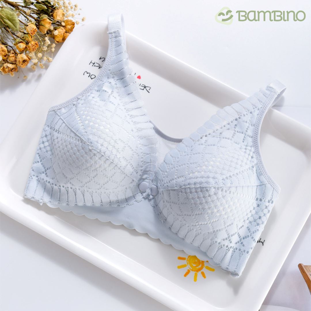 Sutiã Renda de Amamentação Bambino Sutiã Renda de Amamentação Bambino Loja do Bambino Branco 36 