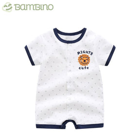 Body Summer Recém Nascido Bambino - Para Meninos Body Summer Recém Nascido Bambino - Para Meninos Loja do Bambino Branco 1 Ano 