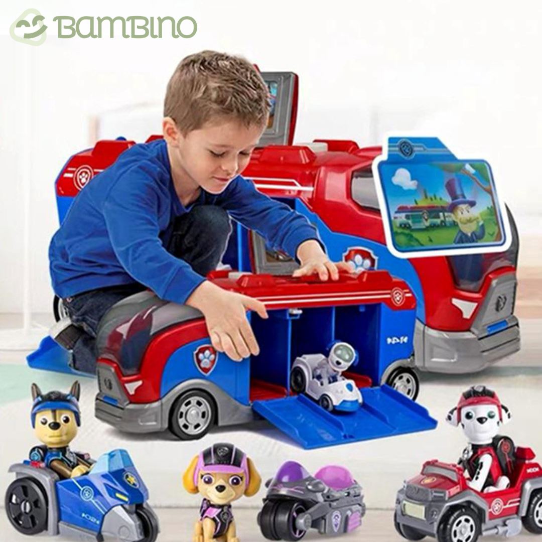 Ônibus da Patrulha Canina Brinquedo Infantil Ônibus da Patrulha Canina Brinquedo Infantil Loja do Bambino 