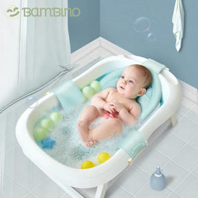 Almofada de Banheira para Banho Respirável Recém Nascido Bambino Almofada de Banheira para Banho Respirável Recém Nascido Bambino Loja do Bambino 