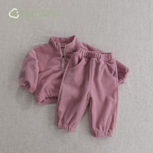 Conjunto Infantil Inverno [falta adicionar a tabela de medidas] Conjunto Infantil Inverno Loja do Bambino Rosa 6 - 9 Meses 