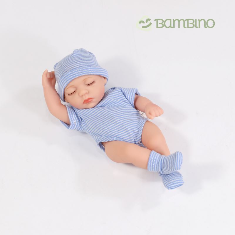 Bebê Reborn de Silicone Realista Bebê Reborn de Silicone Realista Loja do Bambino Azul 