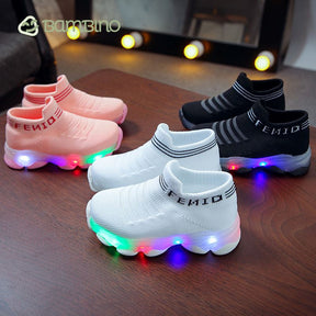 Tênis Casual Infantil com LED Tênis Casual Infantil com Led Loja do Bambino 