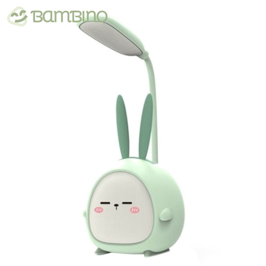 Luminária Coelhinho Infantil Bambino Luminária Coelhinho Infantil Bambino Loja do Bambino Verde 