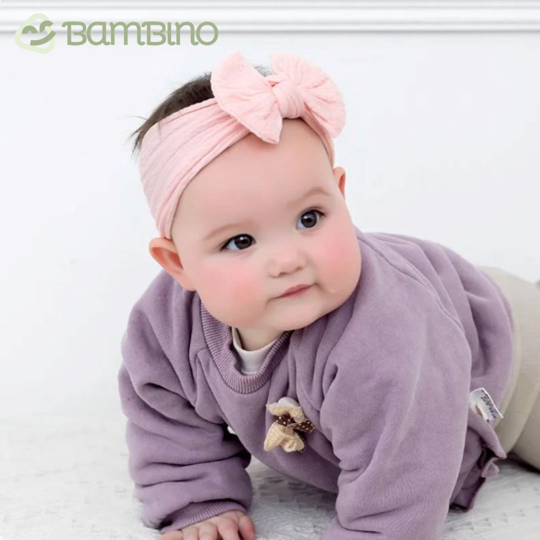 Conjunto Laços Infantis Bambino - Contém Três Laços Conjunto Floral Infantil Bambino Loja do Bambino 