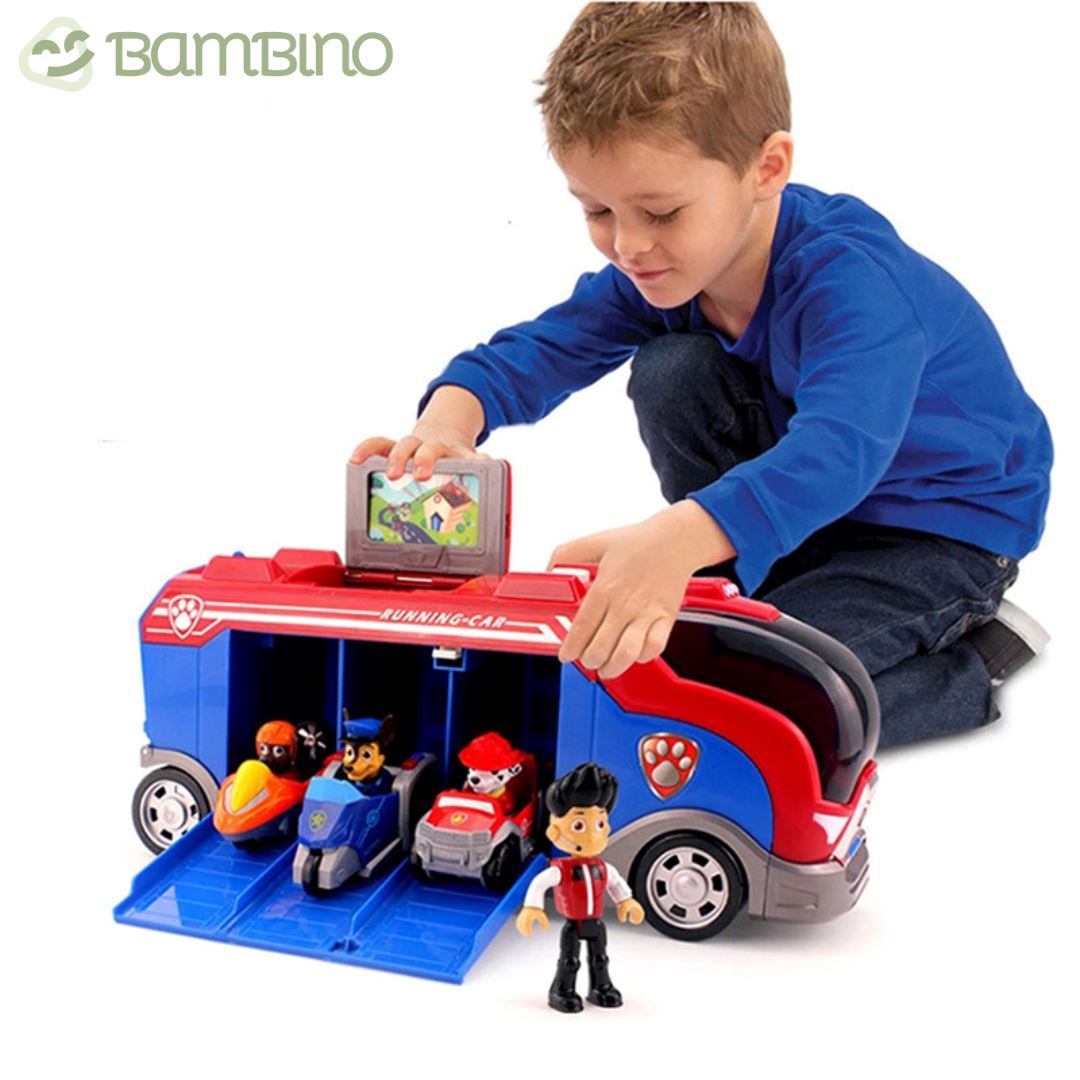 Ônibus da Patrulha Canina Brinquedo Infantil Ônibus da Patrulha Canina Brinquedo Infantil Loja do Bambino 