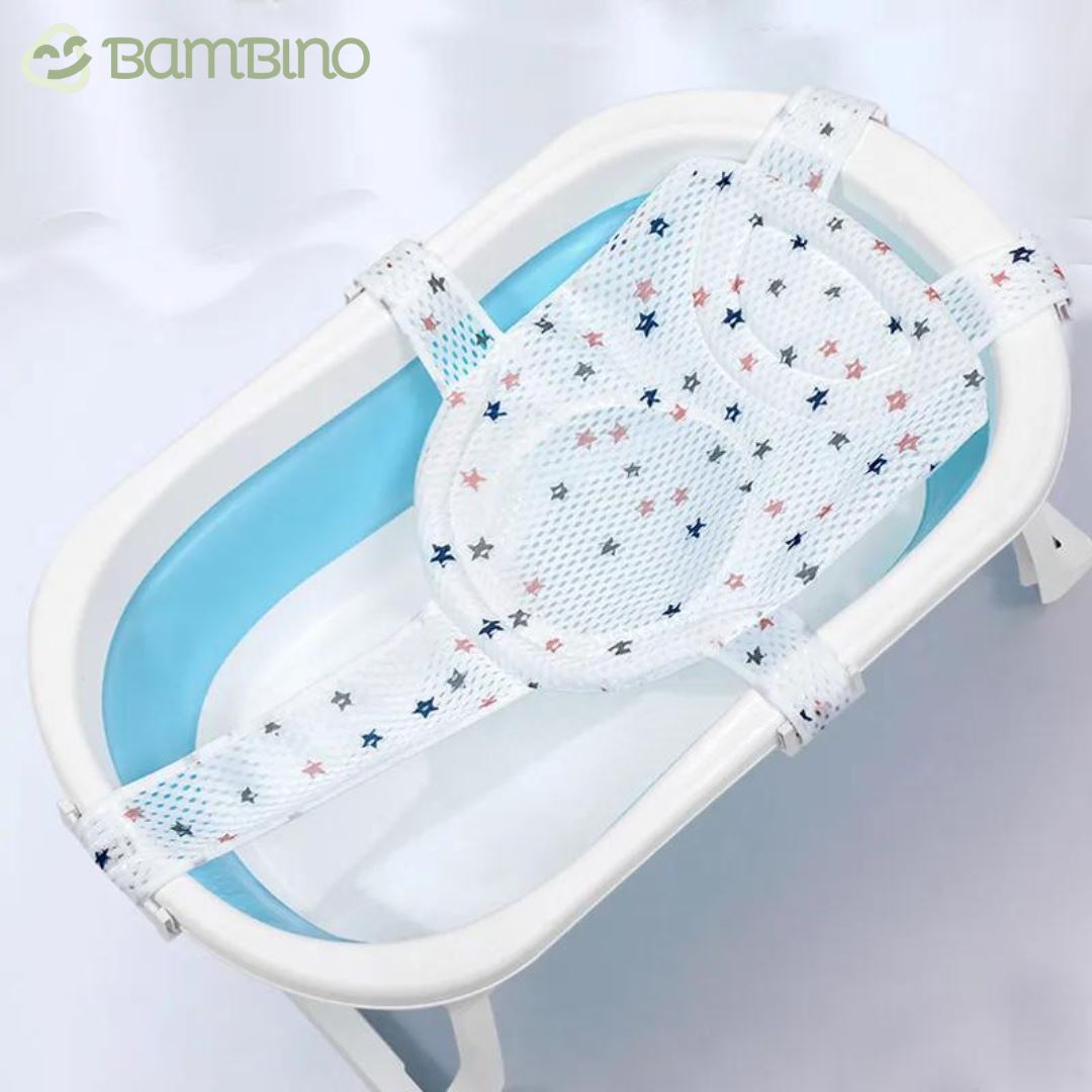 Almofada de Banheira para Banho Respirável Recém Nascido Bambino Almofada de Banheira para Banho Respirável Recém Nascido Bambino Loja do Bambino Estrela 