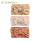 Conjunto Laços Infantis Bambino - Contém Três Laços Conjunto Floral Infantil Bambino Loja do Bambino Modelo 1 Tamanho Único 