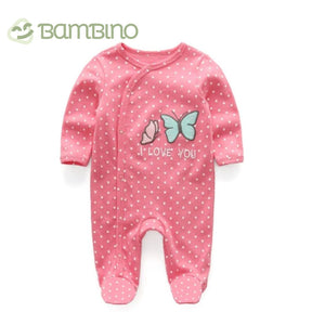 Conjunto Pijama Macacão para Recém Nascido - Contém 3 Unidades Conjunto Pijama Macacão para Recém Nascido - Contém 3 Unidades Loja do Bambino 
