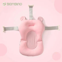 Almofada de Banheira para Banho em Algodão Recém Nascido Bambino Almofada de Banheira para Banho em Algodão Recém Nascido Bambino Loja do Bambino Rosa 