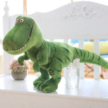 Dino Rex de Pelúcia Dino Rex de Pelúcia Loja do Bambino 40cm Verde 